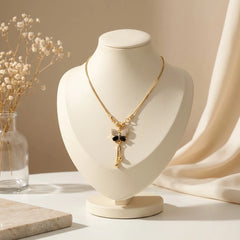 Midnight Butterfly Tassel Chain