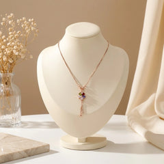 Petal Charm Multicolour Tassel Chain