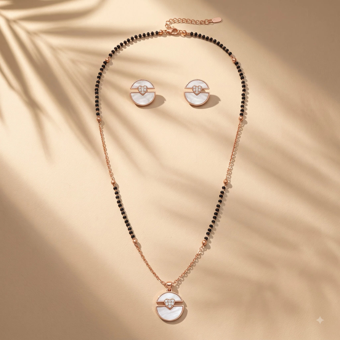 Rose Gold Minimalist Mangalsutra
