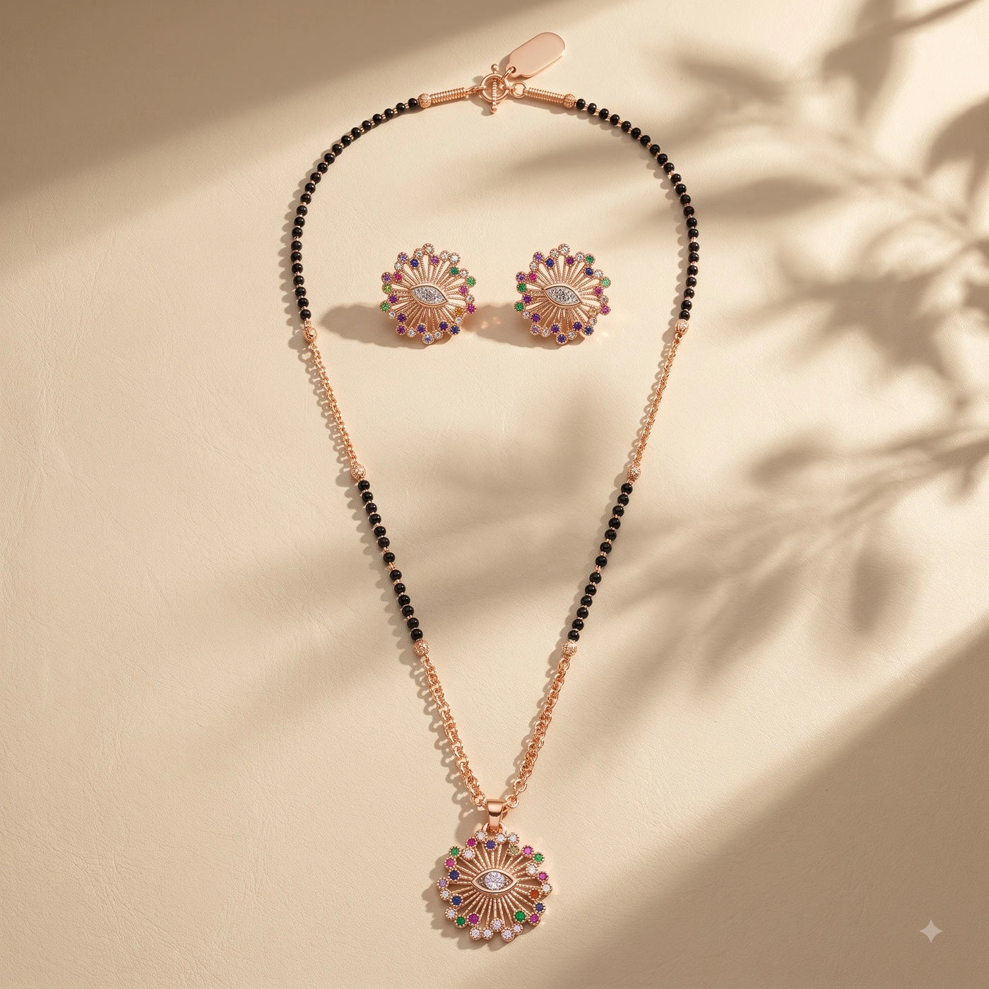 Elegant Floral Mangalsutra